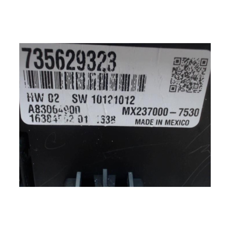 Commande chauffage FIAT 500 2