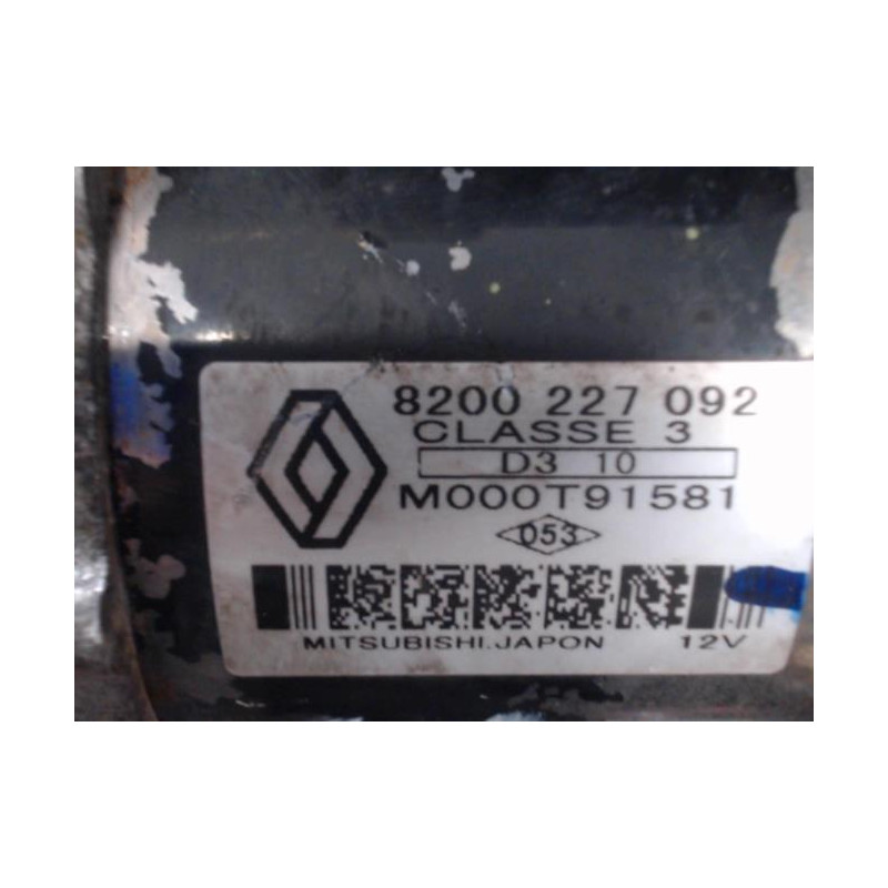 Demarreur RENAULT SCENIC 2