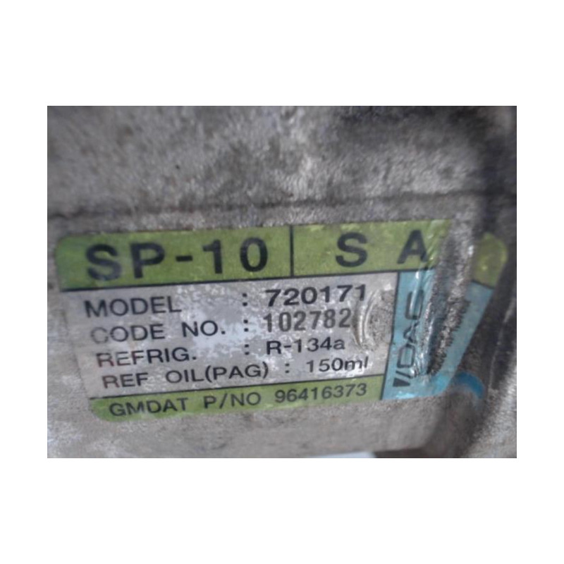 Compresseur clim CHEVROLET AVEO 1