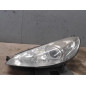 Optique avant principal gauche (feux)(phare) PEUGEOT 407