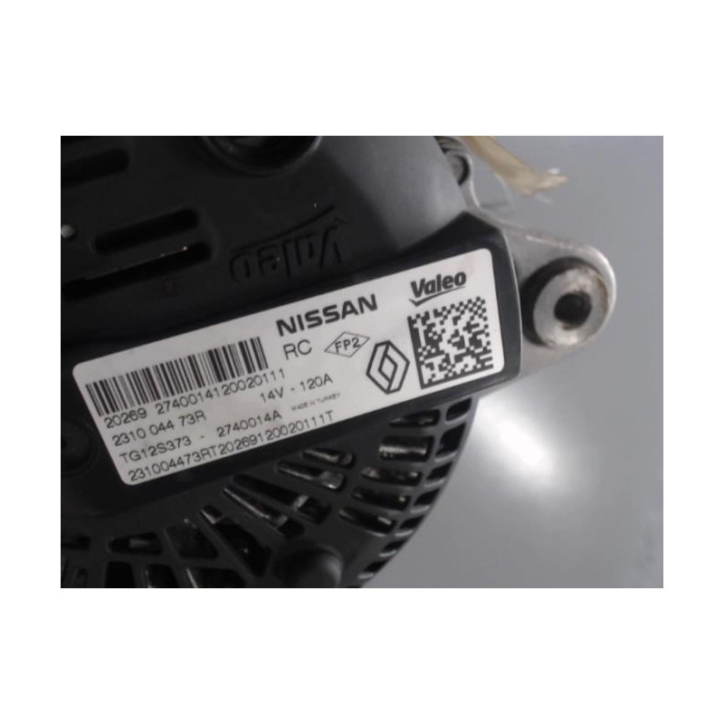 Alternateur DACIA DUSTER 2