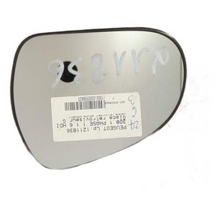 Glace retroviseur gauche PEUGEOT 308 1 Photo n°1