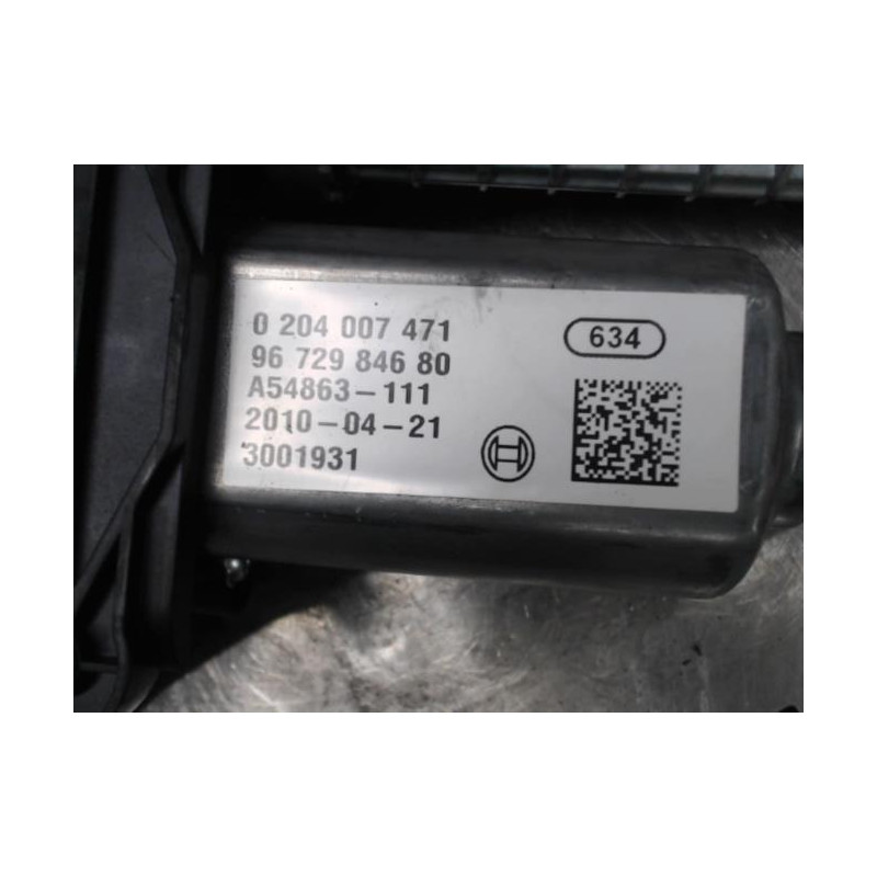 Bloc electrique de frein a main CITROEN C4 2