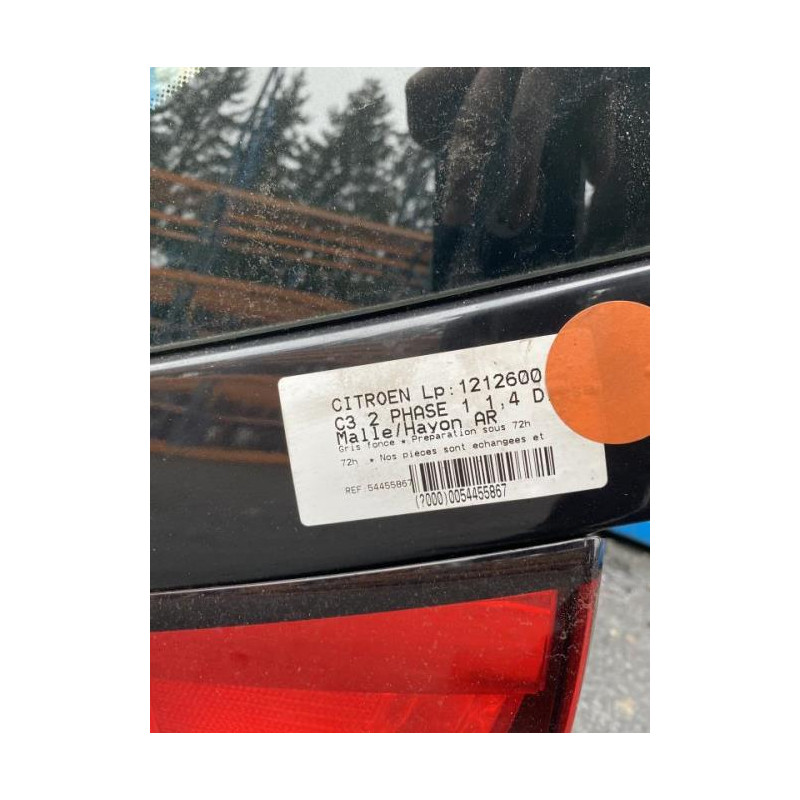 Malle/Hayon arriere LAND ROVER RANGE ROVER 1 SPORT