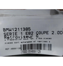 Retroviseur gauche BMW SERIE 1 E82 Photo n°3