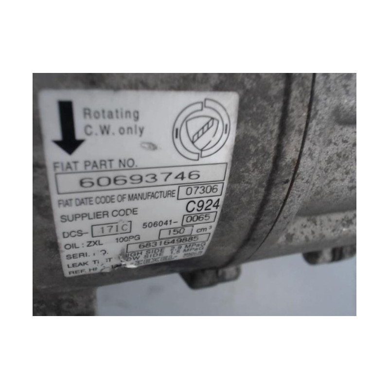 Compresseur clim ALFA ROMEO 159