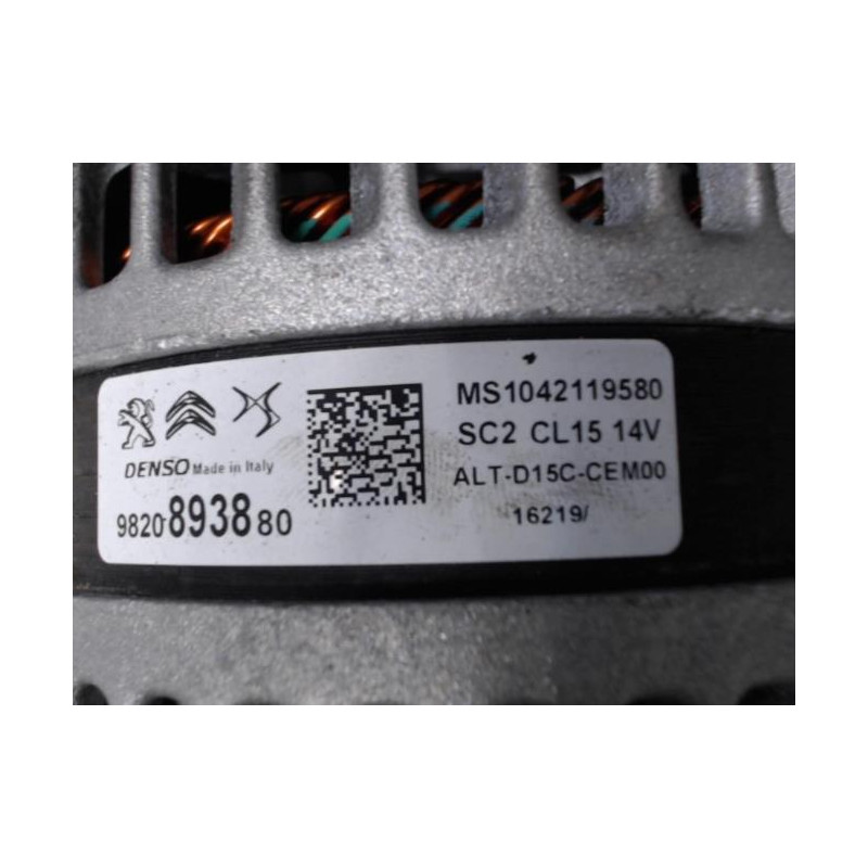 Alternateur OPEL CROSSLAND X