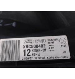 Optique avant principal droit (feux)(phare) LAND ROVER DISCOVERY 3