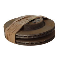 Paire de disques avant (freinage) VOLKSWAGEN GOLF 5 Photo n°4