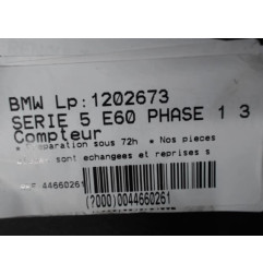 Compteur BMW SERIE 5 E60
