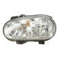 Optique avant principal gauche (feux)(phare) VOLKSWAGEN GOLF 4