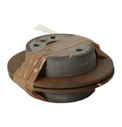 Paire de disques arriere (freinage) MERCEDES CLASSE A 169 Photo n°4