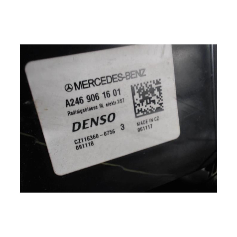 Pulseur d'air MERCEDES CLASSE A 176