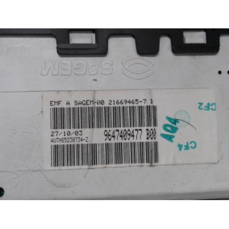 Afficheur CITROEN C2 Photo n°1