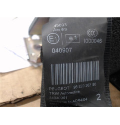 Ceinture arriere gauche PEUGEOT 3008 1 Photo n°1