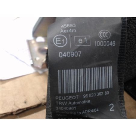 Ceinture arriere gauche PEUGEOT 3008 1 Photo n°1