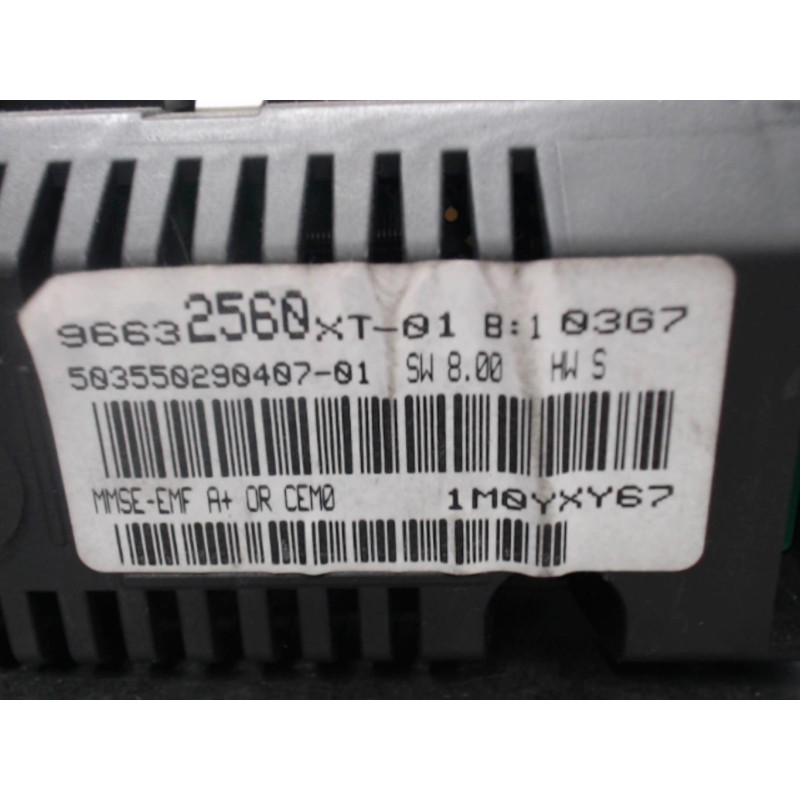 Afficheur CITROEN C3 PLURIEL