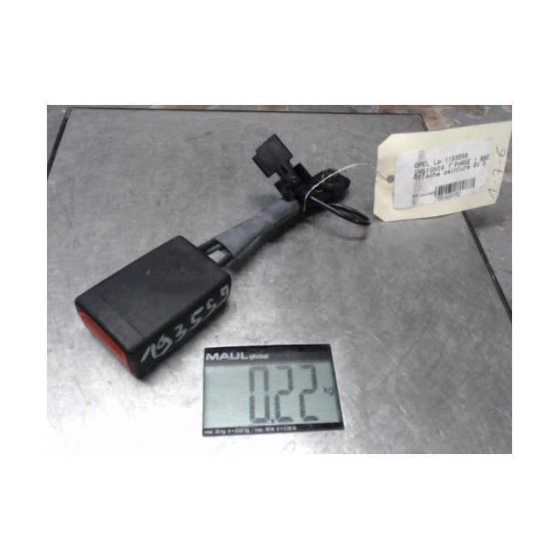 Attache ceinture avant droit OPEL INSIGNIA 1