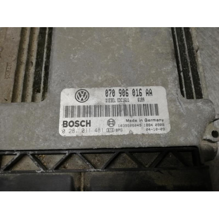 Calculateur moteur VOLKSWAGEN TOUAREG 1 Photo n°1