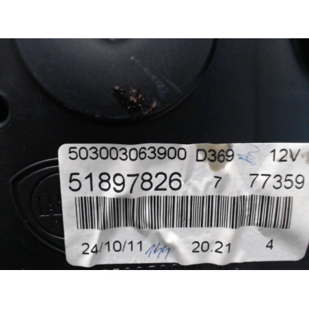 Compteur FIAT PUNTO EVO 3 Photo n°1