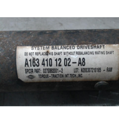 Arbre de transmission (propulsion) MERCEDES CLASSE M 163 Photo n°3