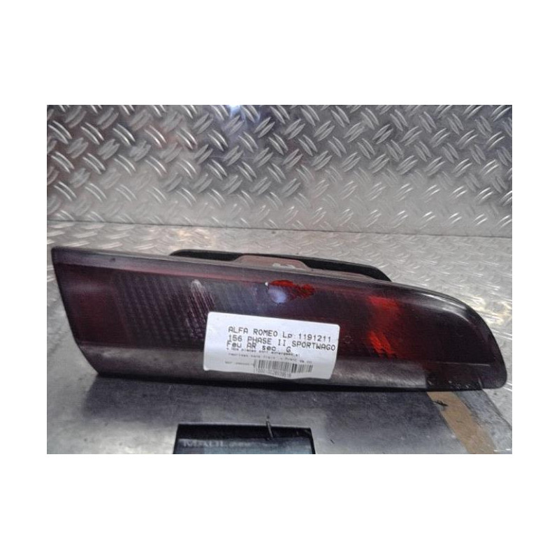 Feu arriere secondaire gauche (feux) ALFA ROMEO 156