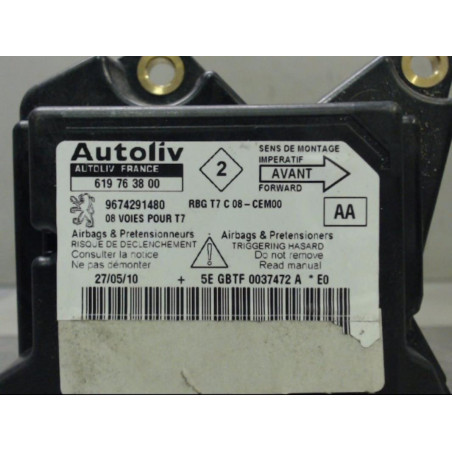 Boitier air bag PEUGEOT 308 1 Photo n°1