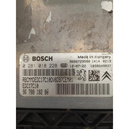 Calculateur moteur CITROEN BERLINGO 2 Photo n°1