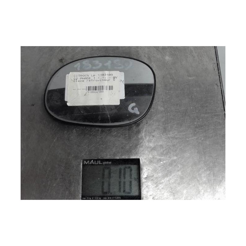 Glace retroviseur gauche CITROEN C2