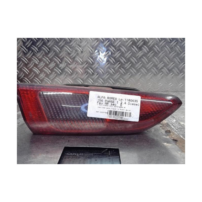 Feu arriere secondaire gauche (feux) ALFA ROMEO 156