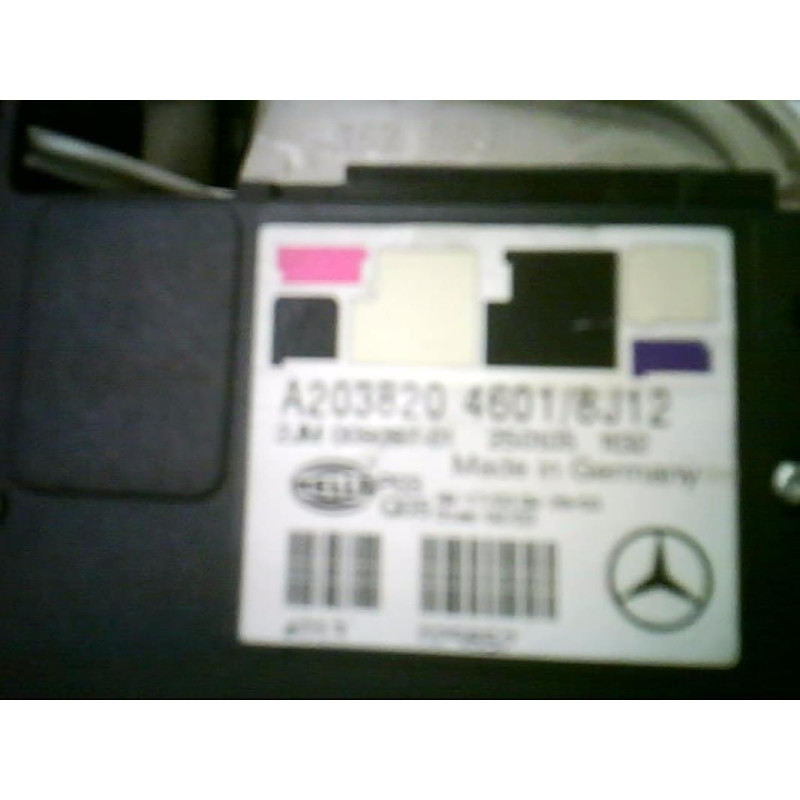 Eclairage de plafonnier MERCEDES CLASSE C 203