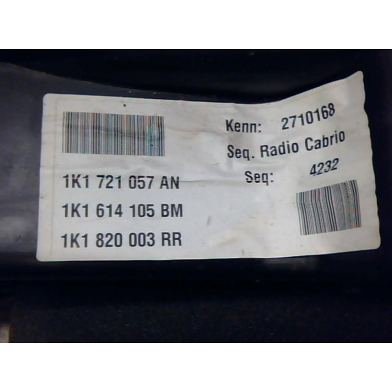 Bloc chauffage VOLKSWAGEN SCIROCCO 3