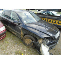 Optique avant principal gauche (feux)(phare) SKODA OCTAVIA 2 Photo n°7