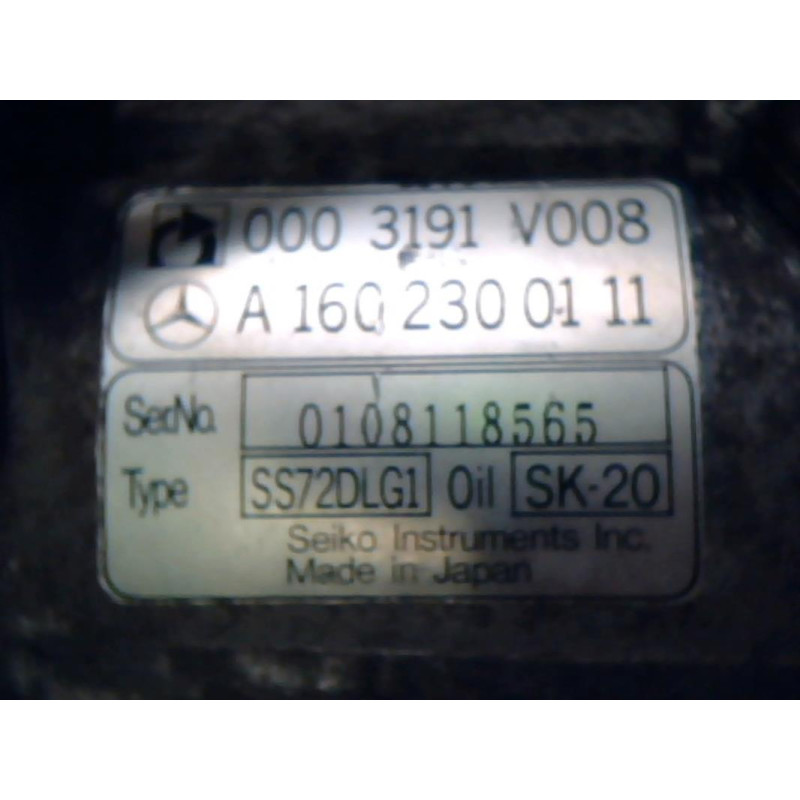 Compresseur clim SMART CITY