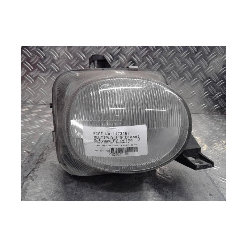 Optique avant principal droit (feux)(phare) FIAT MULTIPLA