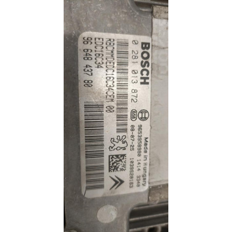 Calculateur moteur PEUGEOT 207 Photo n°1
