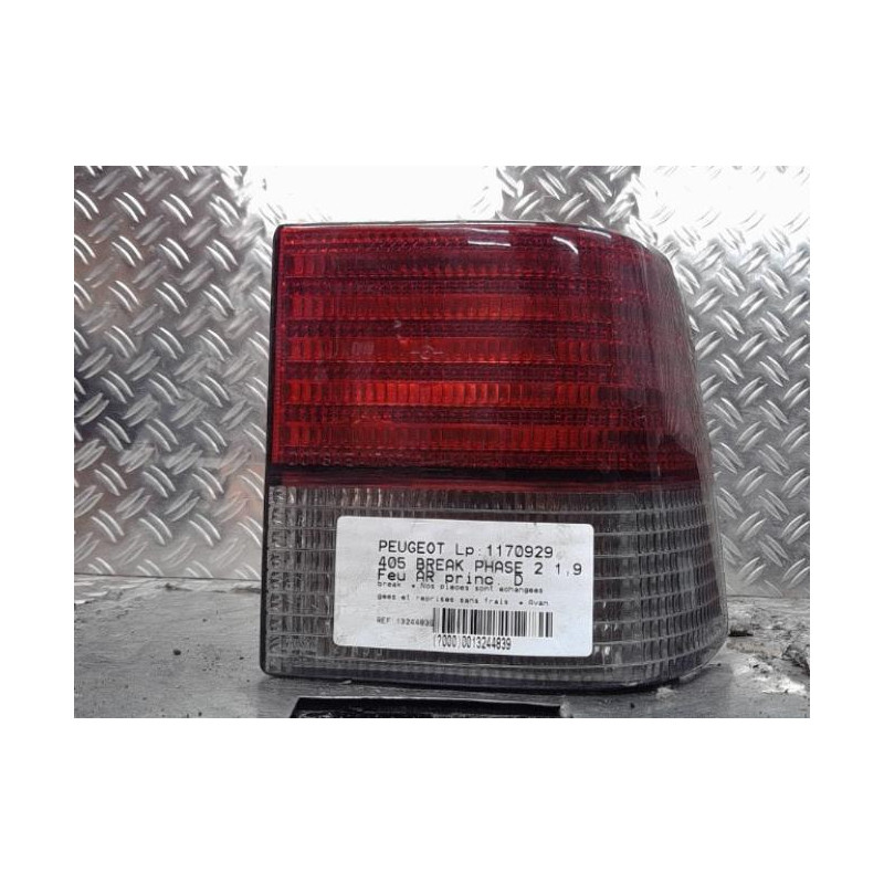 Feu arriere principal droit (feux) PEUGEOT 405