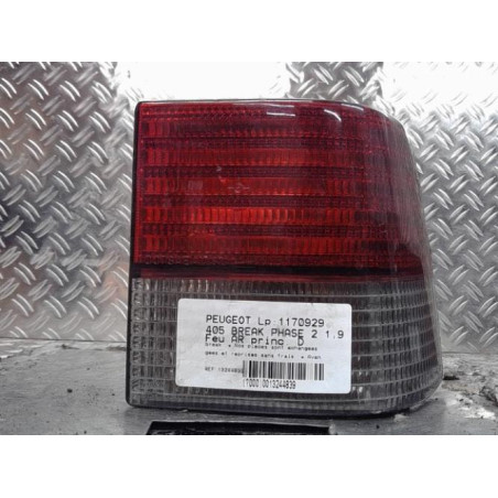 Feu arriere principal droit (feux) PEUGEOT 405 Photo n°1