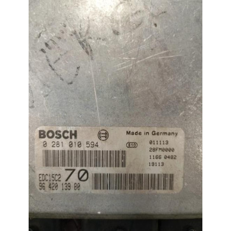 Calculateur PEUGEOT 206 Photo n°1