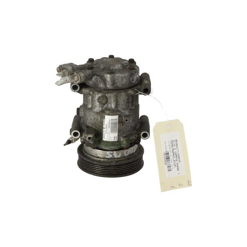 Compresseur clim RENAULT CLIO 2 CAMPUS Photo n°2