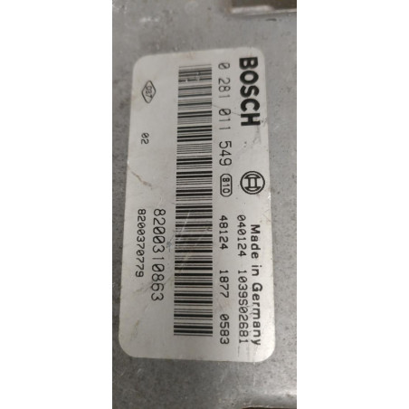 Calculateur moteur RENAULT MEGANE 2 Photo n°1