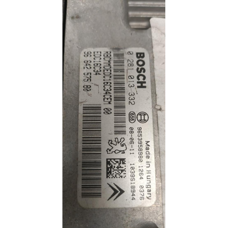Calculateur moteur CITROEN C4 1