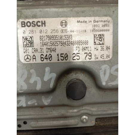 Calculateur MERCEDES CLASSE A 169 Photo n°1