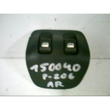 Interrupteur de leve vitre PEUGEOT 206 Photo n°1
