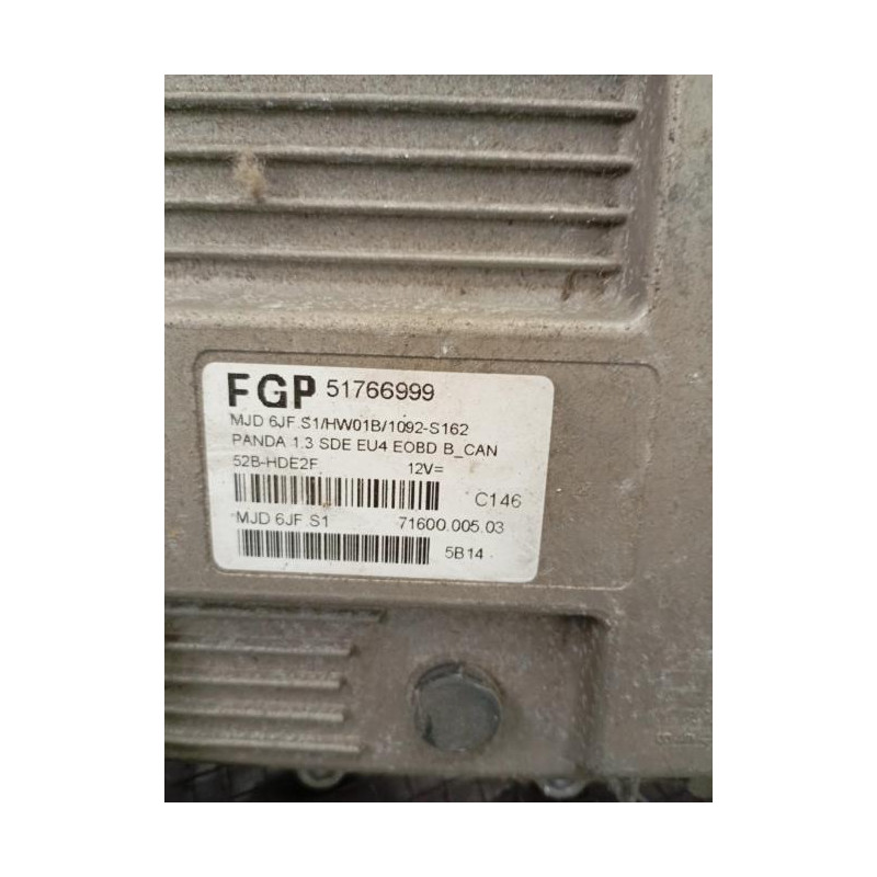 Calculateur FIAT PANDA 2