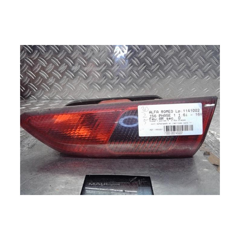 Feu arriere secondaire droit (feux) ALFA ROMEO 156