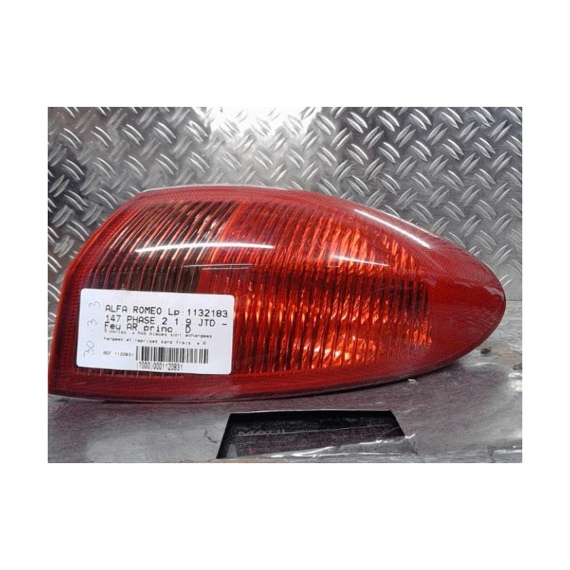 Feu arriere principal droit (feux) ALFA ROMEO 147