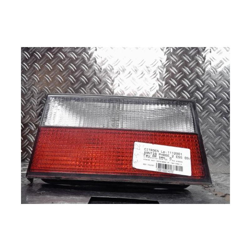 Feu arriere secondaire gauche (feux) CITROEN XANTIA