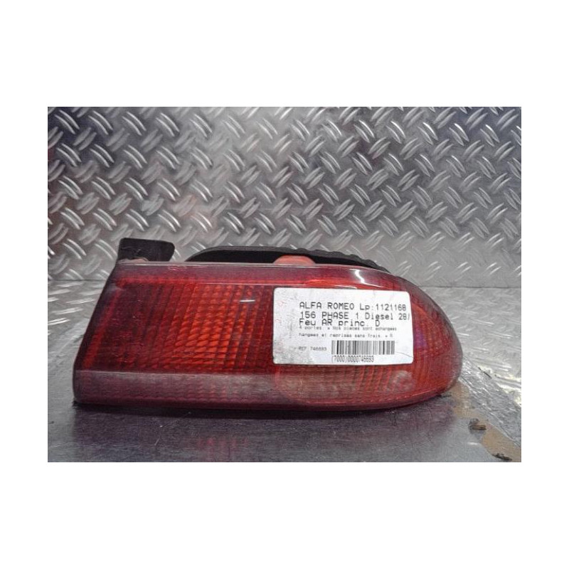 Feu arriere principal droit (feux) ALFA ROMEO 156