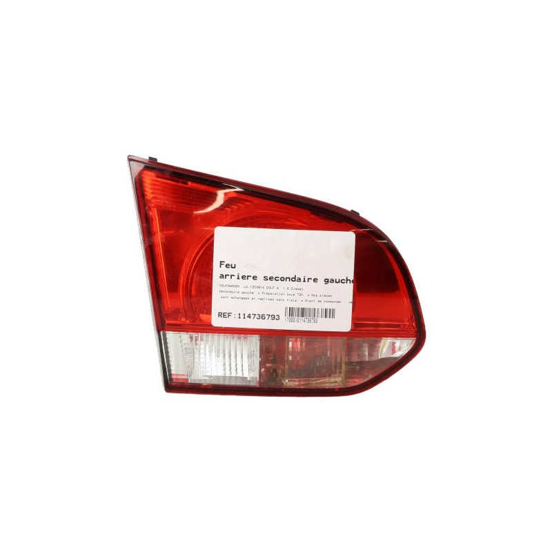 Feu arriere secondaire gauche (feux) VOLKSWAGEN GOLF 6